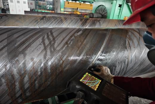 ssaw steel pipe process